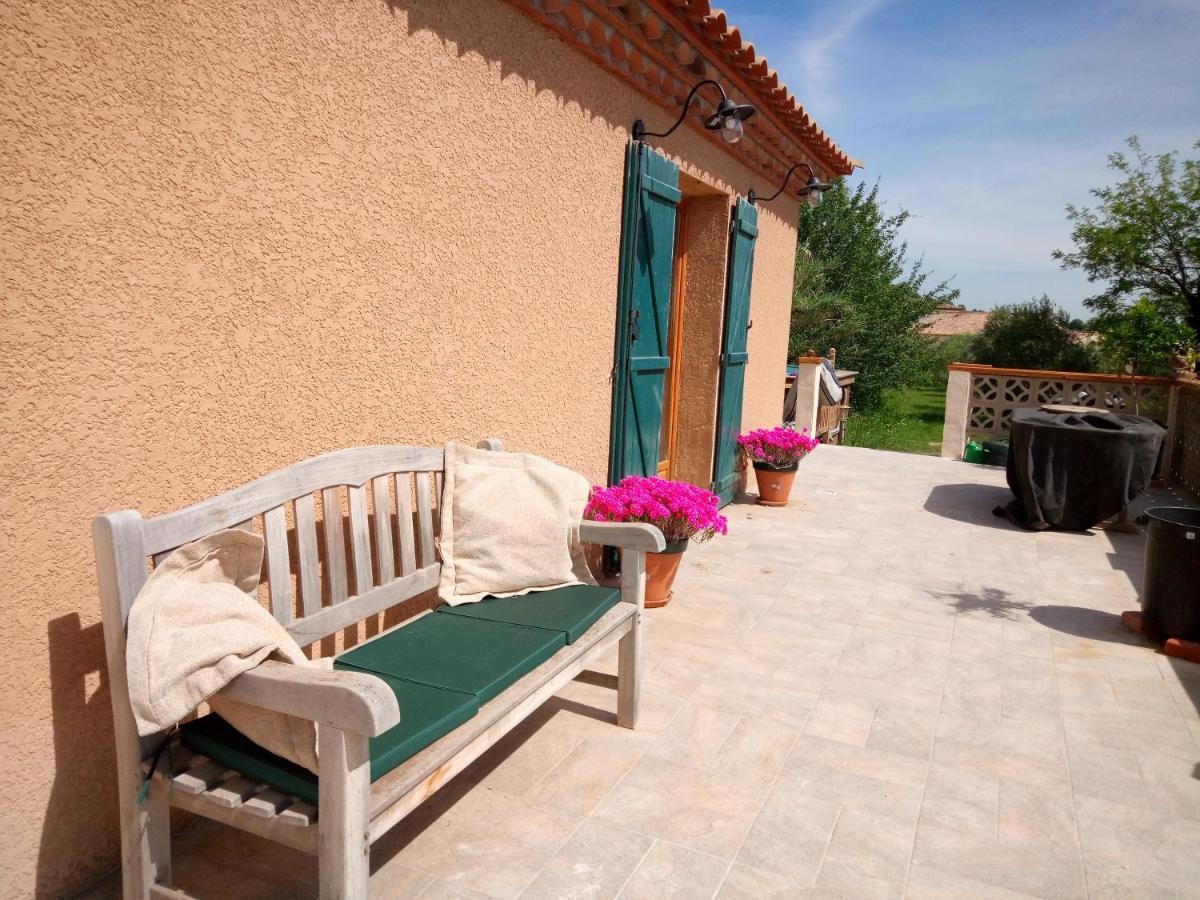 Olive View Villa Puissalicon Luaran gambar