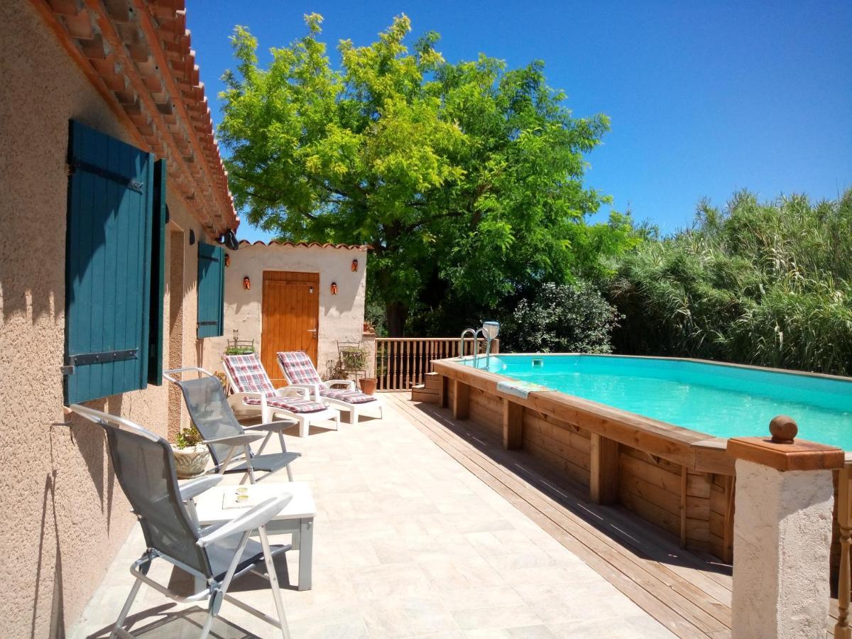 Olive View Villa Puissalicon Luaran gambar