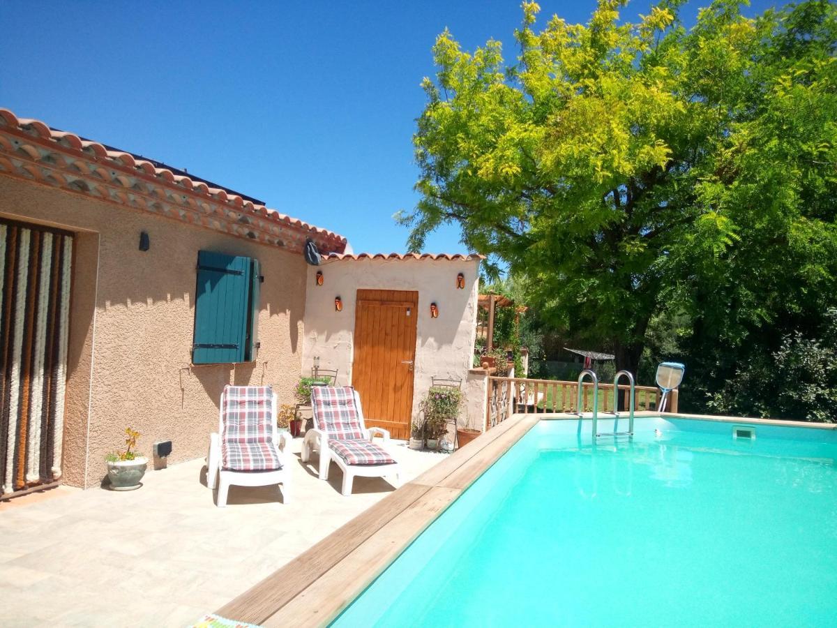 Olive View Villa Puissalicon Luaran gambar
