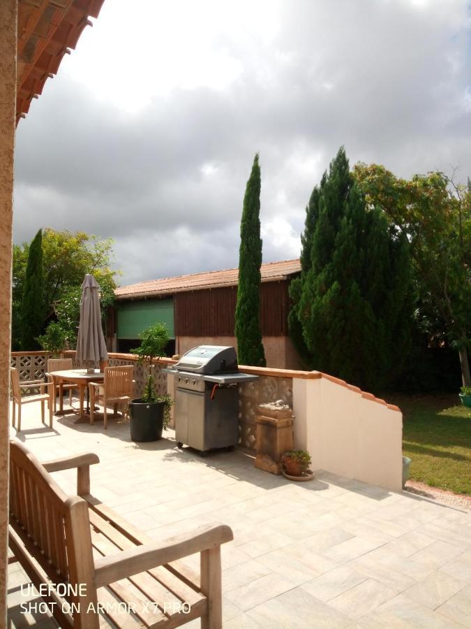 Olive View Villa Puissalicon Luaran gambar